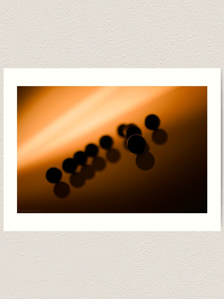 Alternate view of ten Art Print