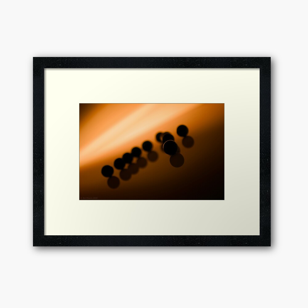 ten Framed Art Print
