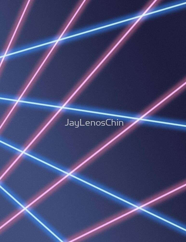 "80s Laser Background" by JayLenosChin | Redbubble