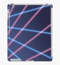 80er Jahre Laser Hintergrund iPad-Hülle & Klebefolie