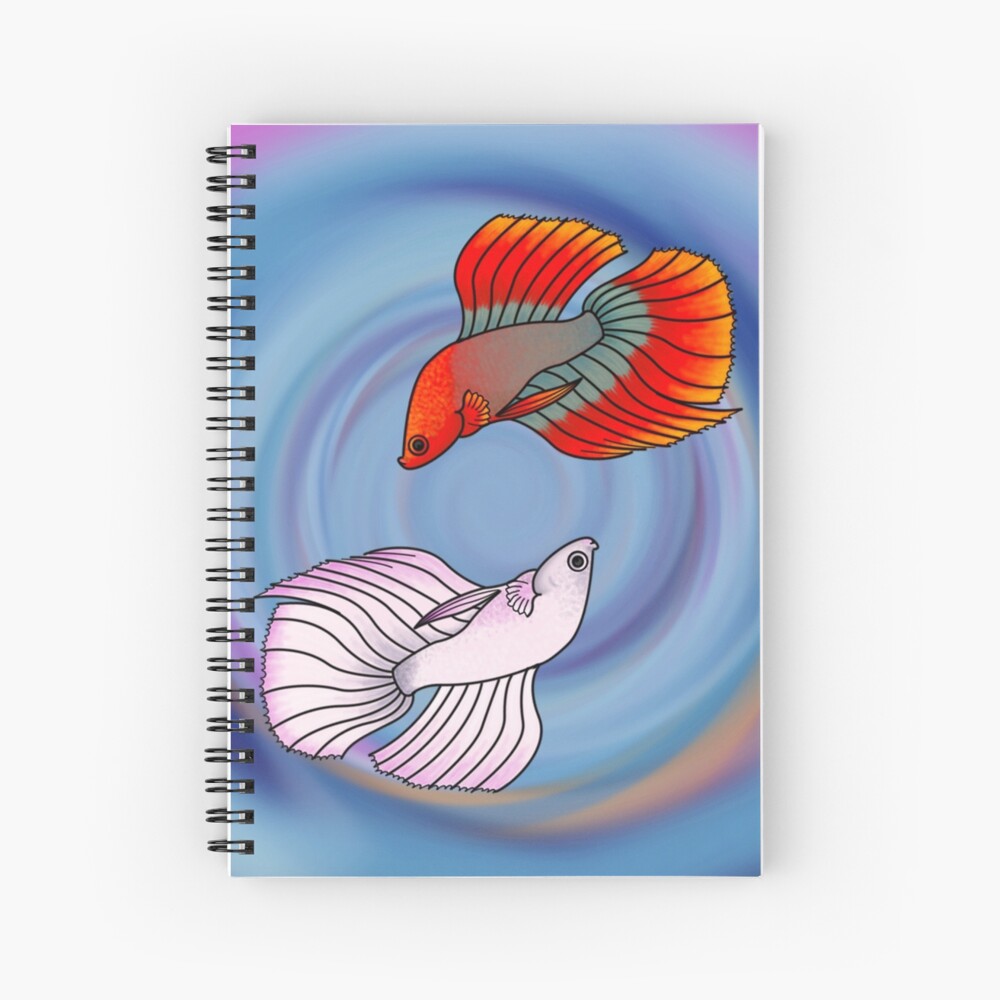 Betta Beauties Spiral Notebook