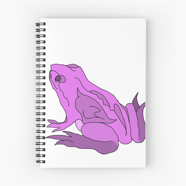 Item preview, lilac frog designed and sold by restlesscityco.