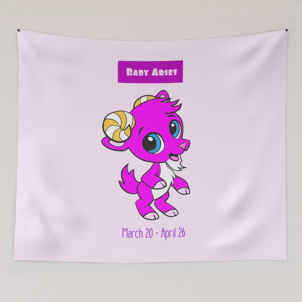 Item preview, Baby Aries (pink) designed and sold by CRHerrera.