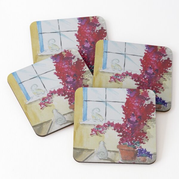 Item preview, Cats and Bouganvillea designed and sold by John Gates.