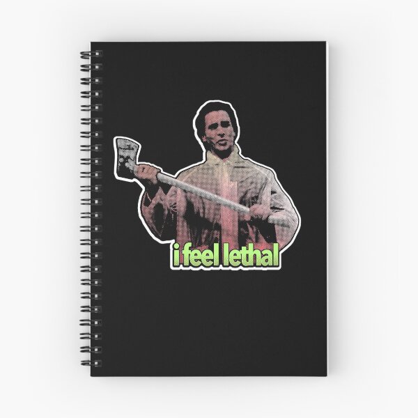 Item preview, I FEEL LETHAL - American Corporate Psycho Killer w/ raincoat & ax designed and sold by massiveink.