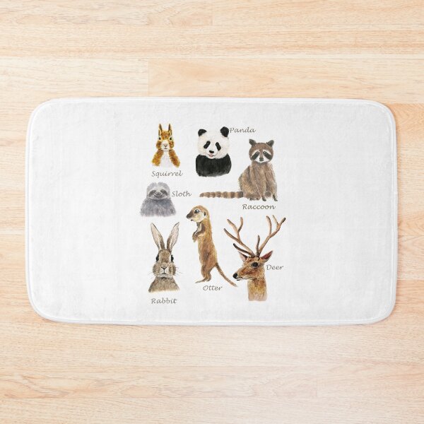 Item preview, hand painted cute animals collection  painting  designed and sold by ColorandColor.