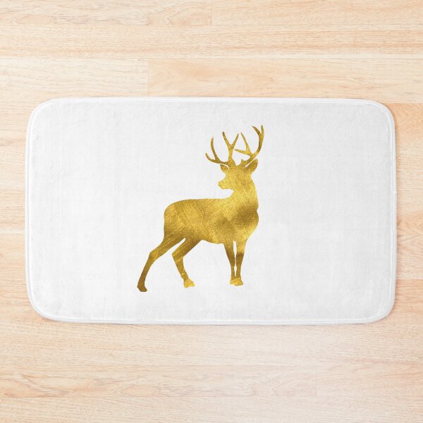 Item preview, Deer Faux Gold  designed and sold by mystylerepublic.