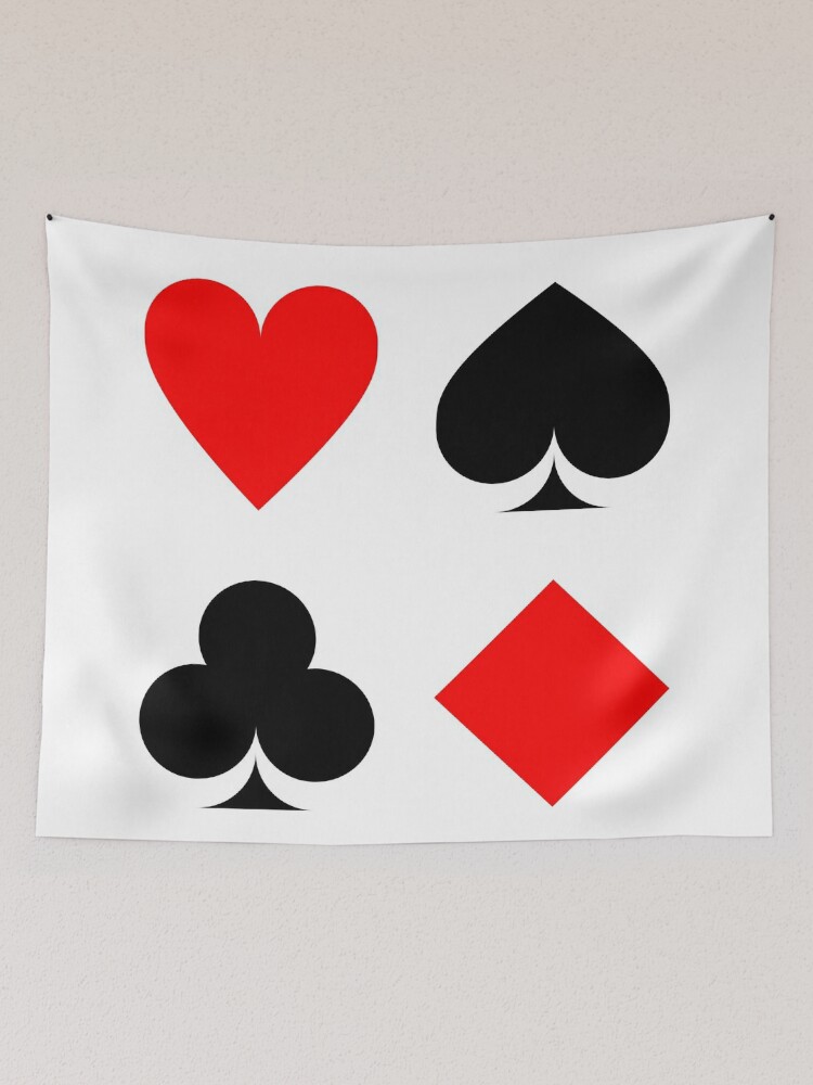 Gambling Poker Cards All Suit Ace Club Diamond Spade Logo Symbols