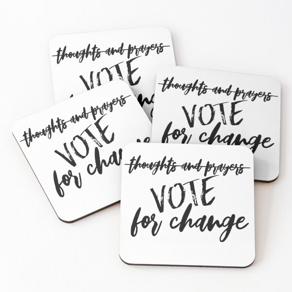 Item preview, Strikeout Thoughts and Prayer Vote for Change designed and sold by Katey1285.