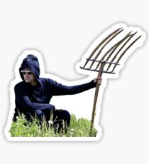 David Pitchfork Schitt's Creek Sticker