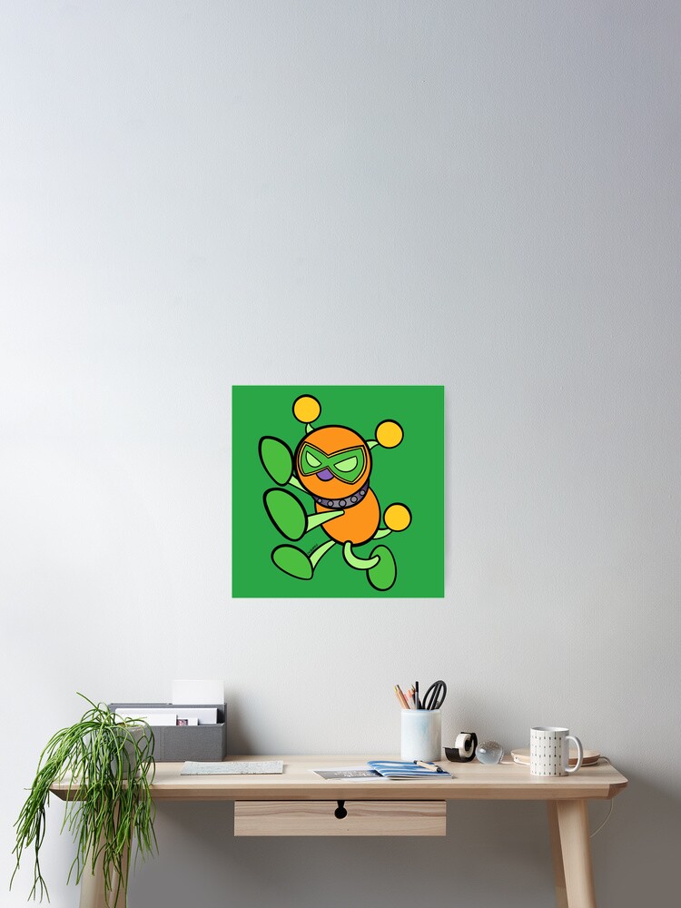 Bomber Woof Super Bomberman R Style Poster for Sale by pkVortex