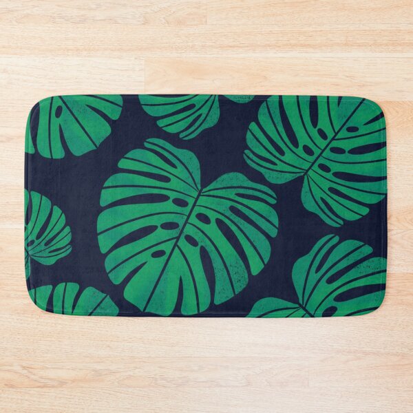 Item preview, Kelly Green Monstera Leaves designed and sold by taropatchdesign.