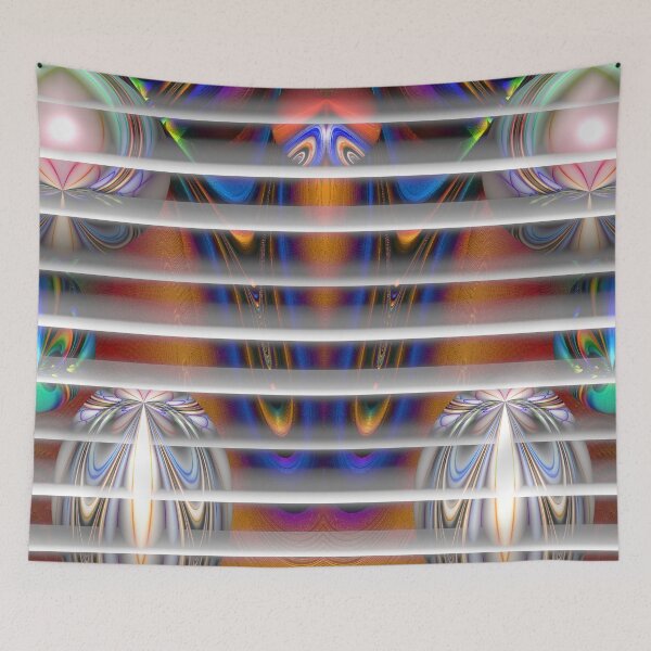Item preview, Peeking Through the Venetian Blinds designed and sold by barrowda.