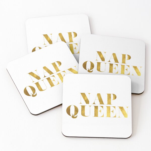 Item preview, Nap Queen Faux Gold Foil designed and sold by mystylerepublic.