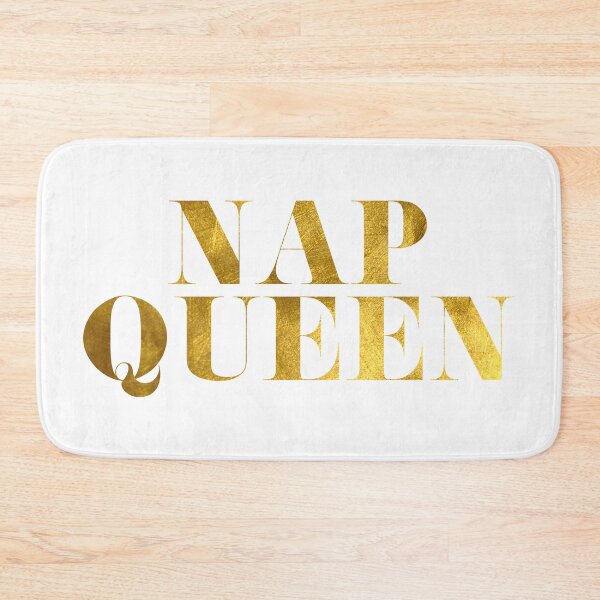 Item preview, Nap Queen Faux Gold Foil designed and sold by mystylerepublic.