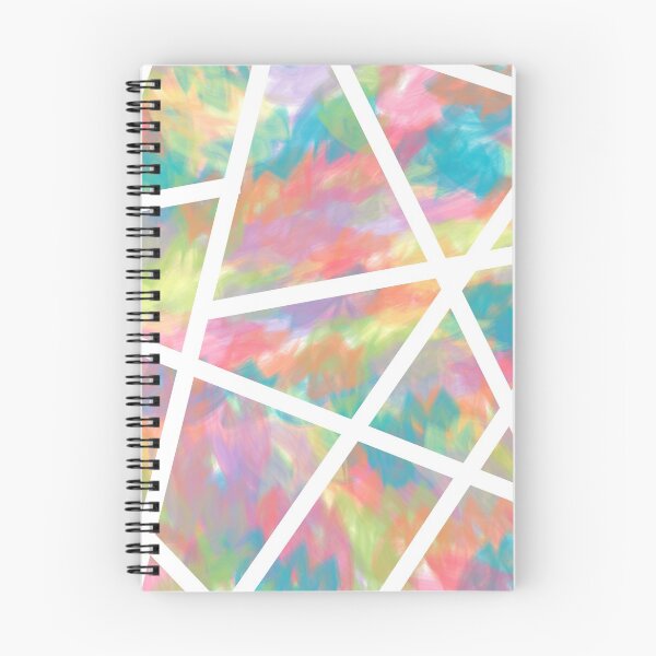 Item preview, Rainbow Splatter Pattern with White Line designed and sold by Eliza-Grace.