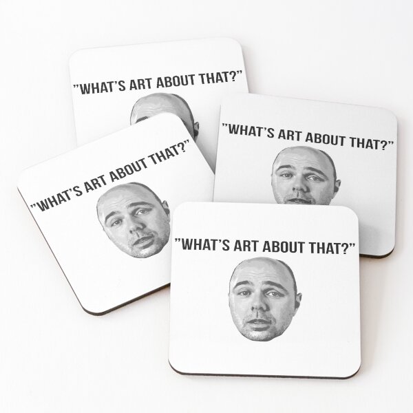 Item preview, Karl Pilkington Quote: "What's art about that?" designed and sold by AshGrove.