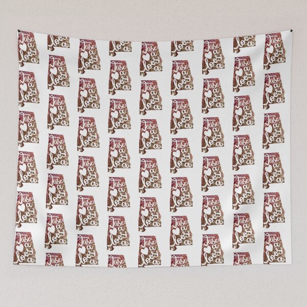 Item preview, Tuscaloosa Alabama Map Crimson Red Fall designed and sold by candhdesigns.