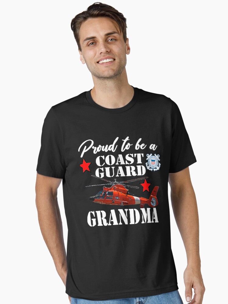 Thumbnail 1 of 7, Essential T-Shirt, Proud To Be A Coast Guard Grandma designed and sold by Mbranco.