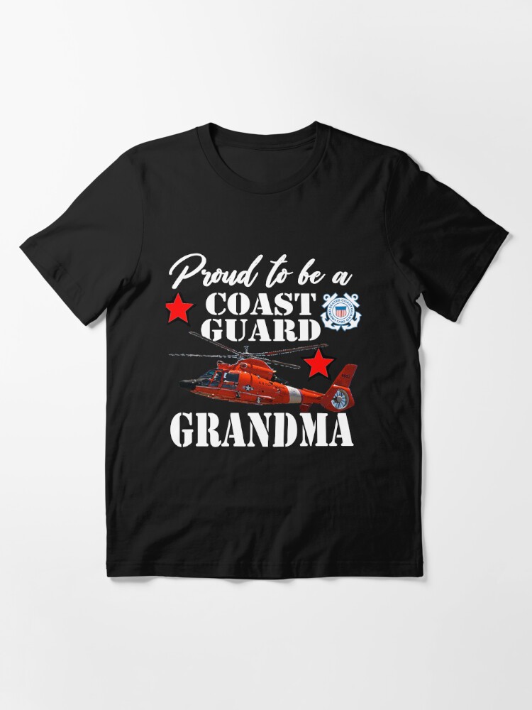 Alternate view of Proud To Be A Coast Guard Grandma Essential T-Shirt