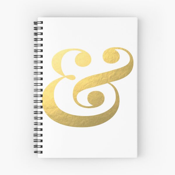 Item preview, Ampersand & And - Faux Gold Foil designed and sold by mystylerepublic.