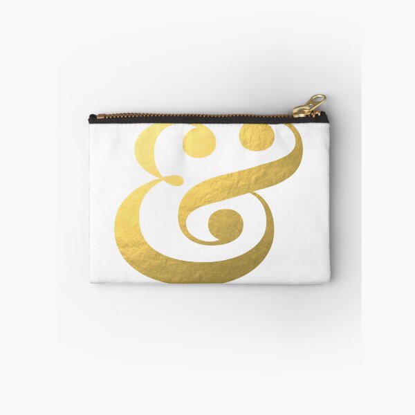 Item preview, Ampersand & And - Faux Gold Foil designed and sold by mystylerepublic.