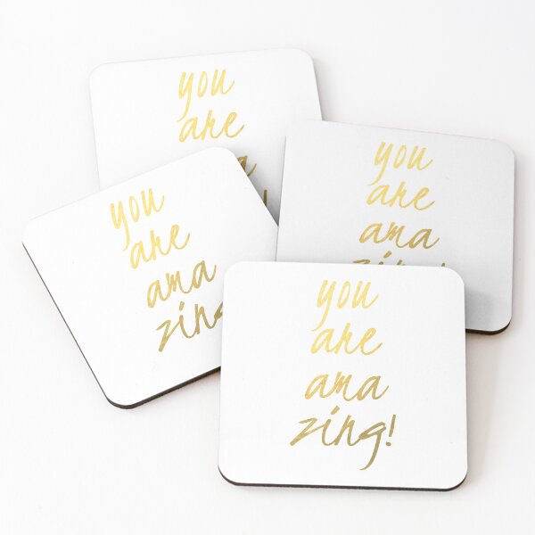 Item preview, You Are Amazing! - Faux Gold Foil designed and sold by mystylerepublic.