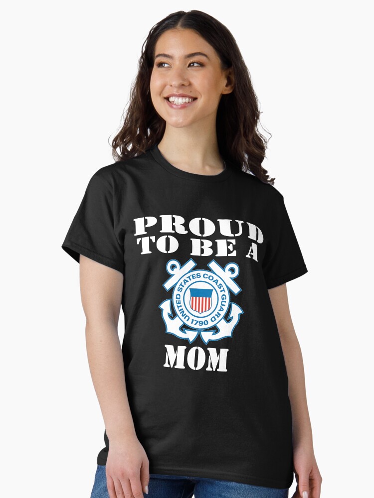 Thumbnail 2 of 7, Classic T-Shirt, Proud To Be A Coast Guard Mom designed and sold by Mbranco.