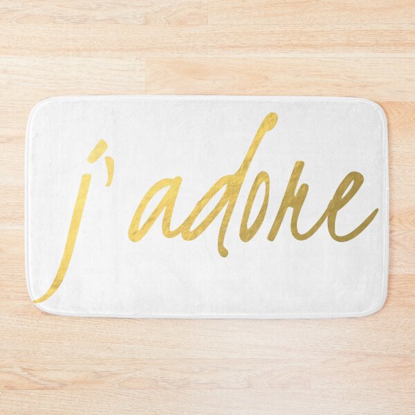 Item preview, j'adore faux gold foil designed and sold by mystylerepublic.