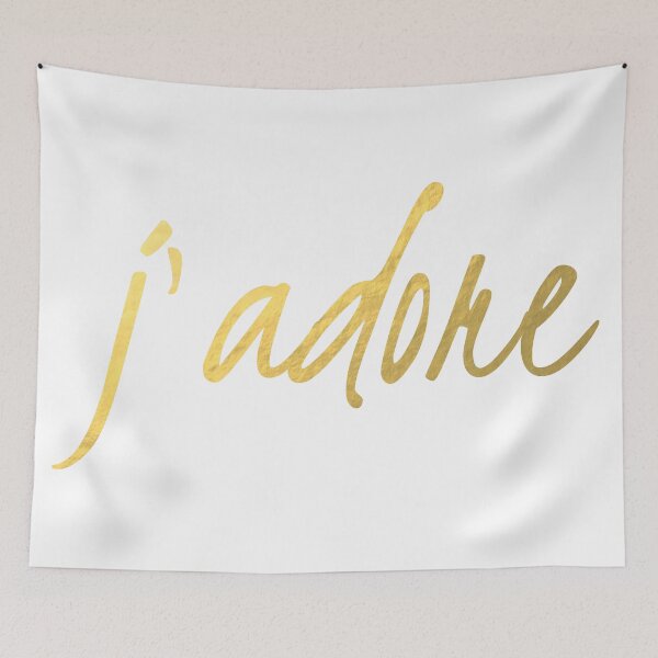Item preview, j'adore faux gold foil designed and sold by mystylerepublic.