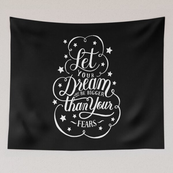 Item preview, Let your dreams be bigger than your fears designed and sold by TheSimpleMan.