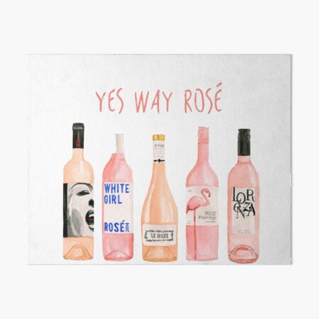YES WAY ROSE Art Board Print