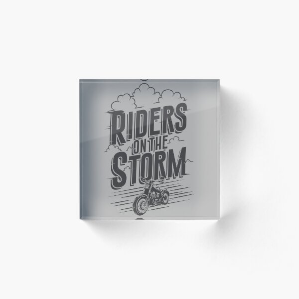 The Doors Lyrics Acrylic Blocks Redbubble