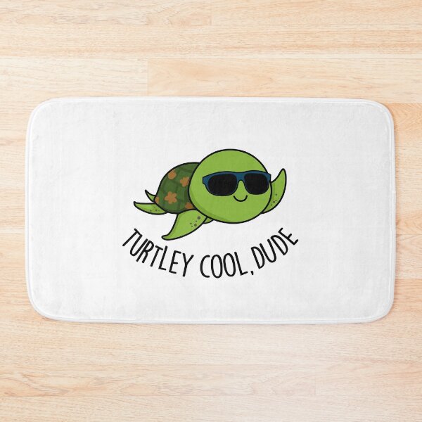 Item preview, Turtley Cool Dude Funny Turtle Pun  designed and sold by punnybone.