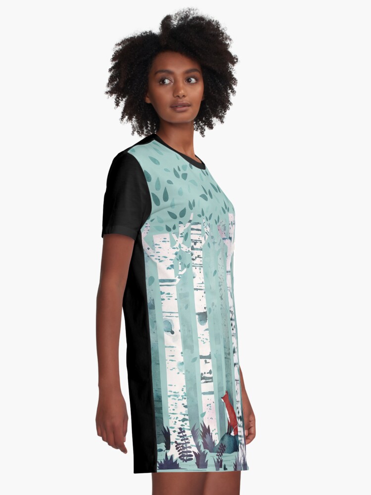 Alternate view of The Birches Graphic T-Shirt Dress