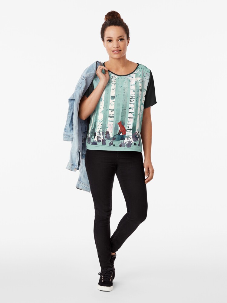 Alternate view of The Birches Chiffon Top