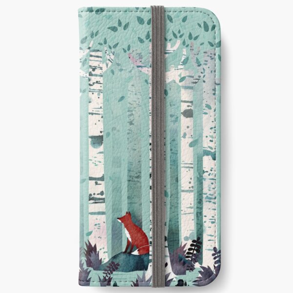 The Birches iPhone Wallet