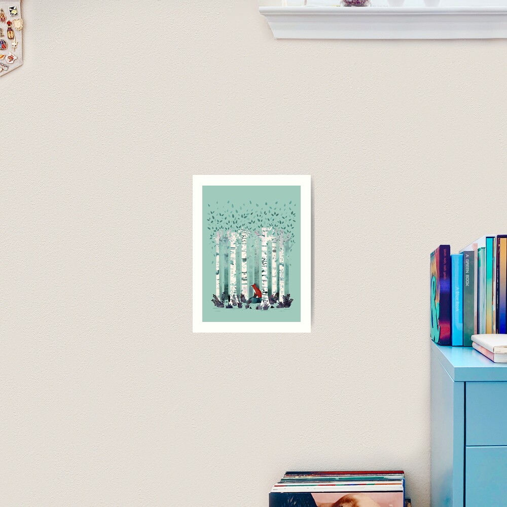The Birches Art Print