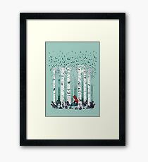 The Birches Framed Print