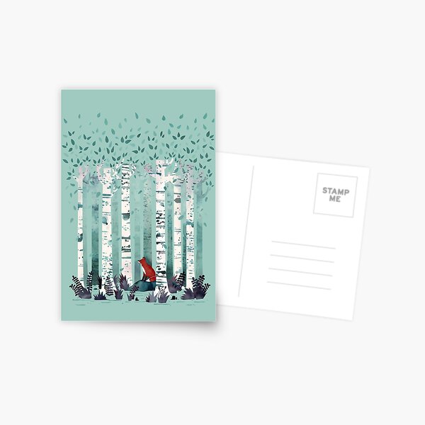 The Birches Postcard