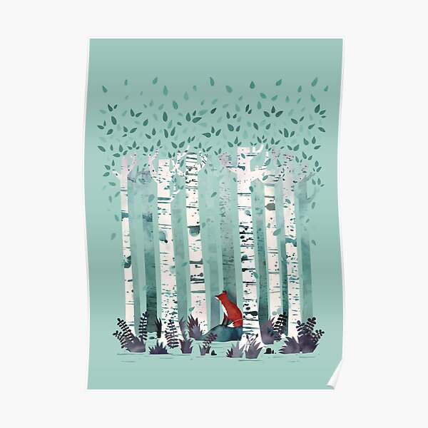 The Birches Poster