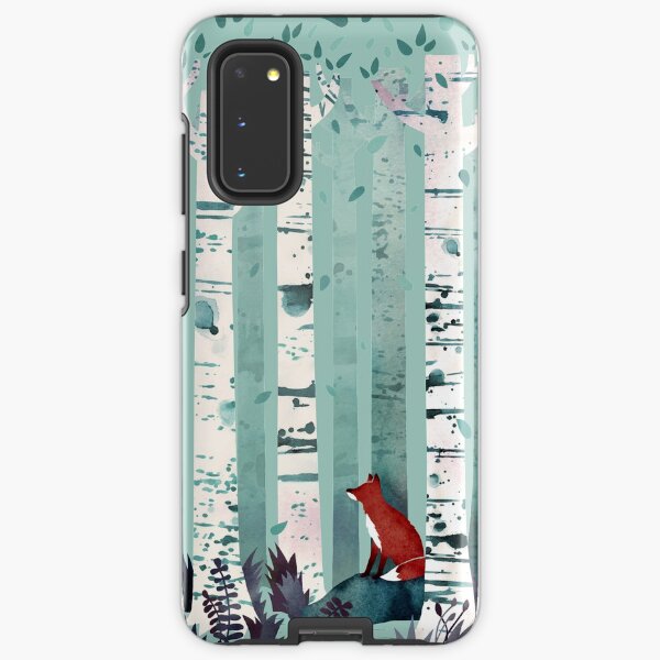 Los abedules Funda resistente para Samsung Galaxy
