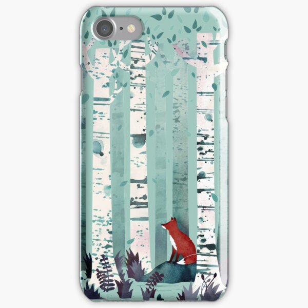 Les Bouleaux Coque rigide iPhone