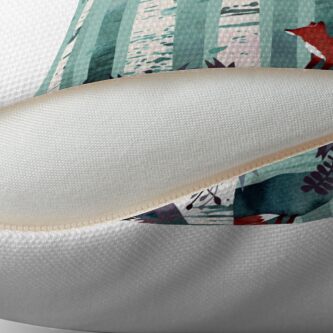 Alternate view of The Birches Floor Pillow
