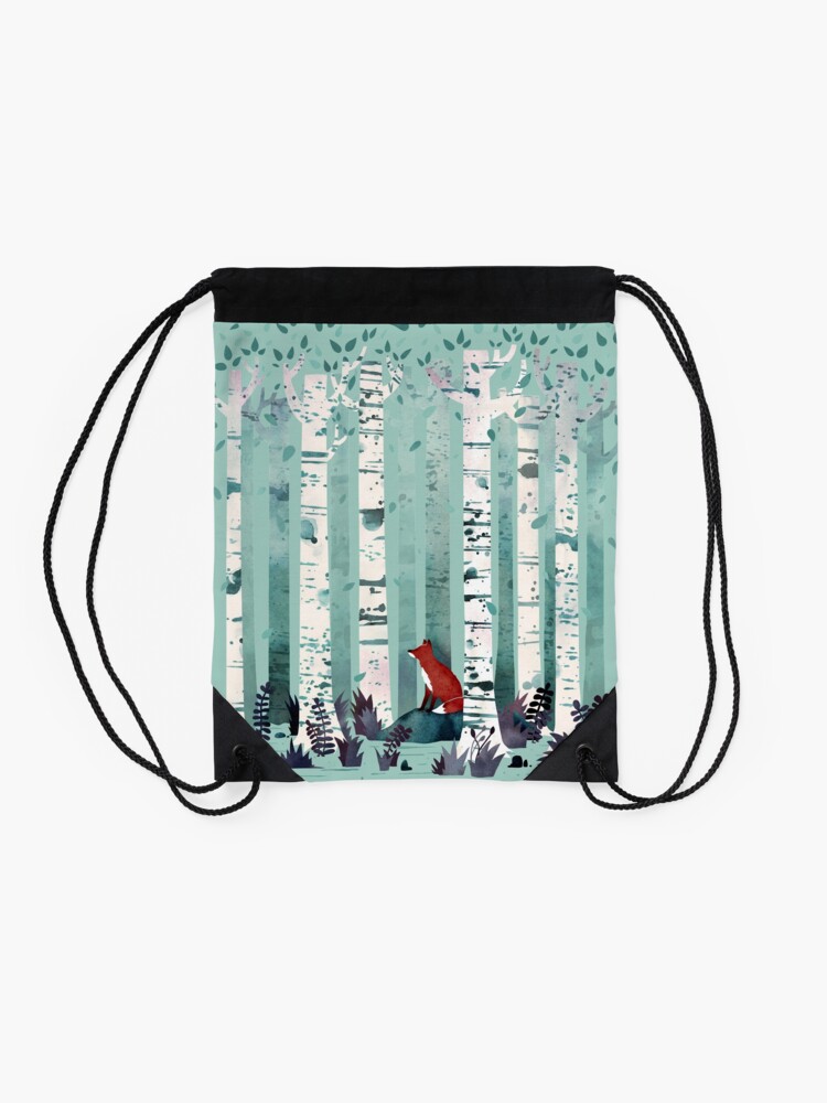 Alternate view of The Birches Drawstring Bag