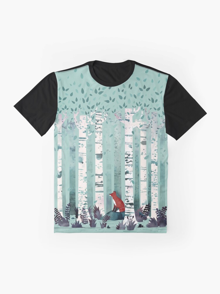 Thumbnail 4 von 5, Grafik T-Shirt, Die Birken designt und verkauft von littleclyde.