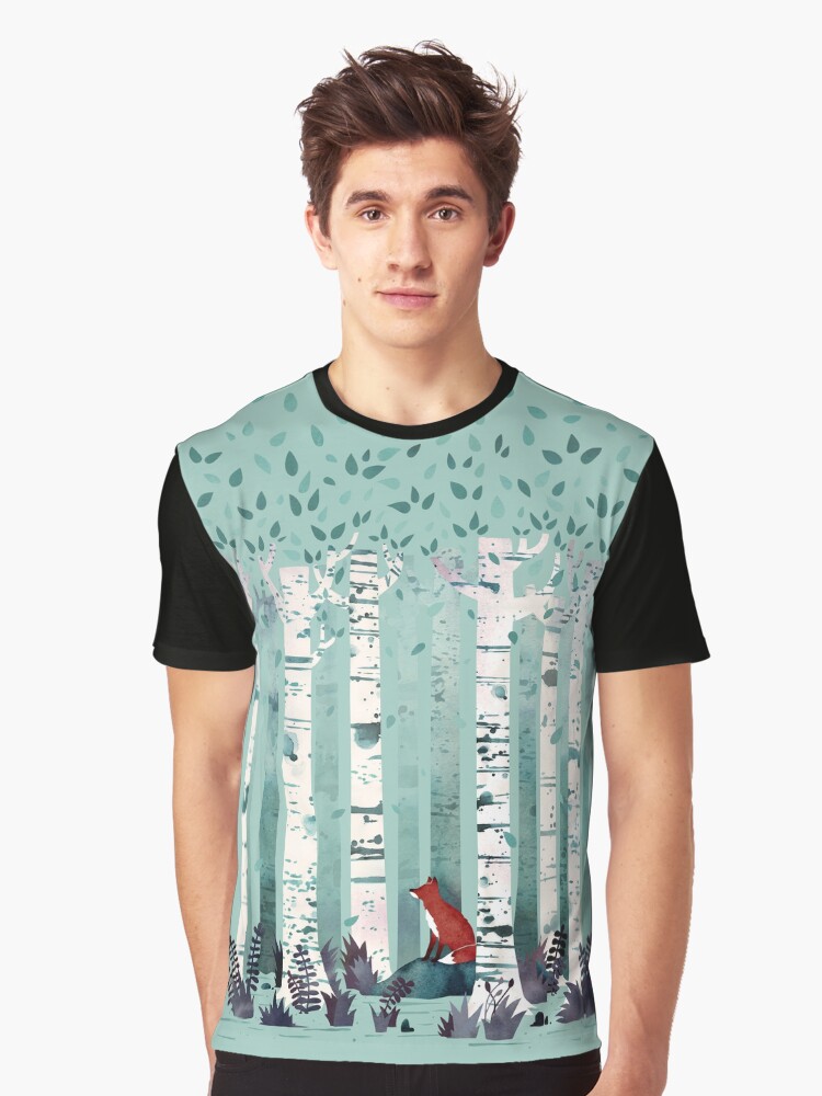 Thumbnail 1 von 5, Grafik T-Shirt, Die Birken designt und verkauft von littleclyde.