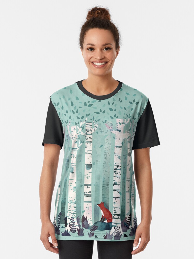 Thumbnail 2 von 5, Grafik T-Shirt, Die Birken designt und verkauft von littleclyde.