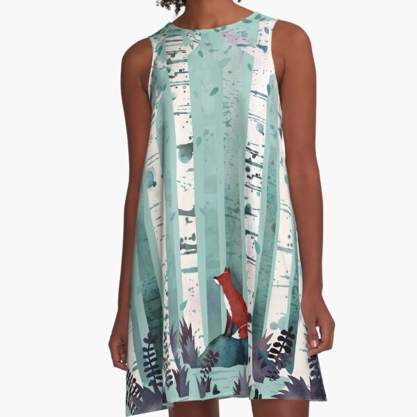 The Birches A-Line Dress