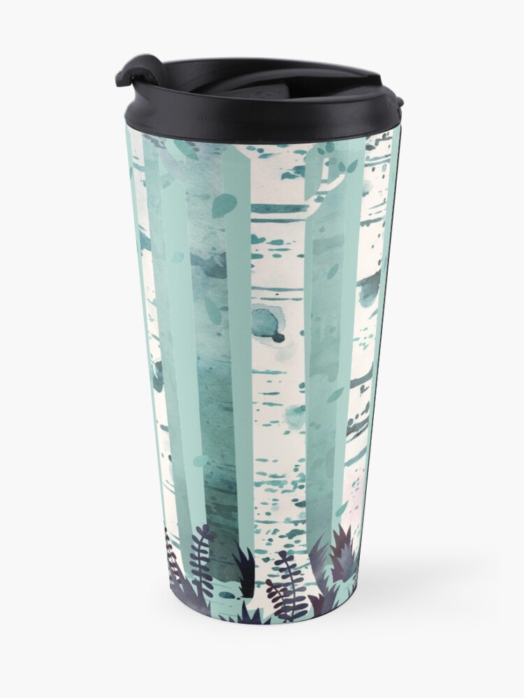 Alternate view of The Birches Travel Coffee Mug